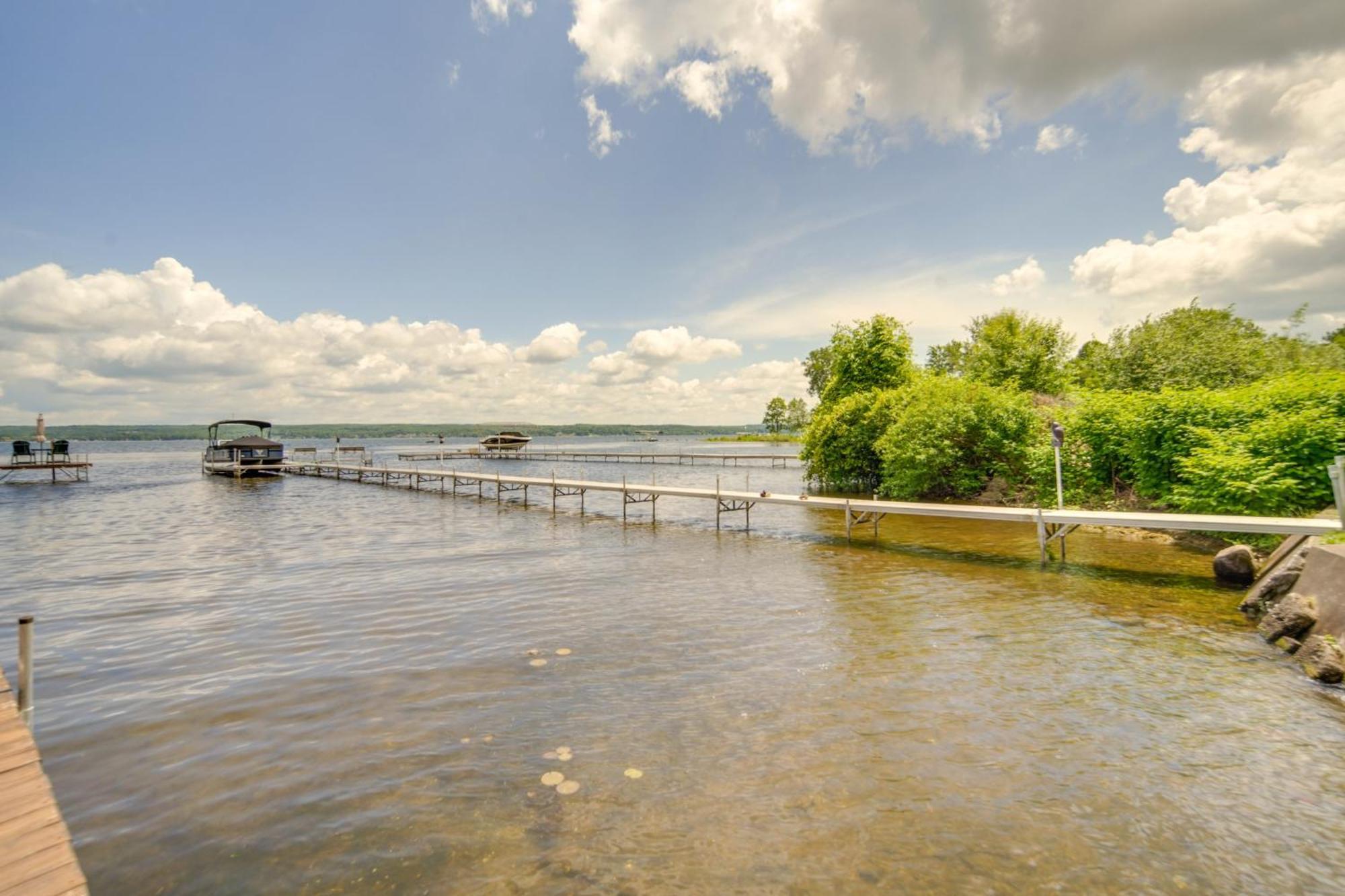 Lakefront Mayville Cottage With Dock And Grill! Exterior foto