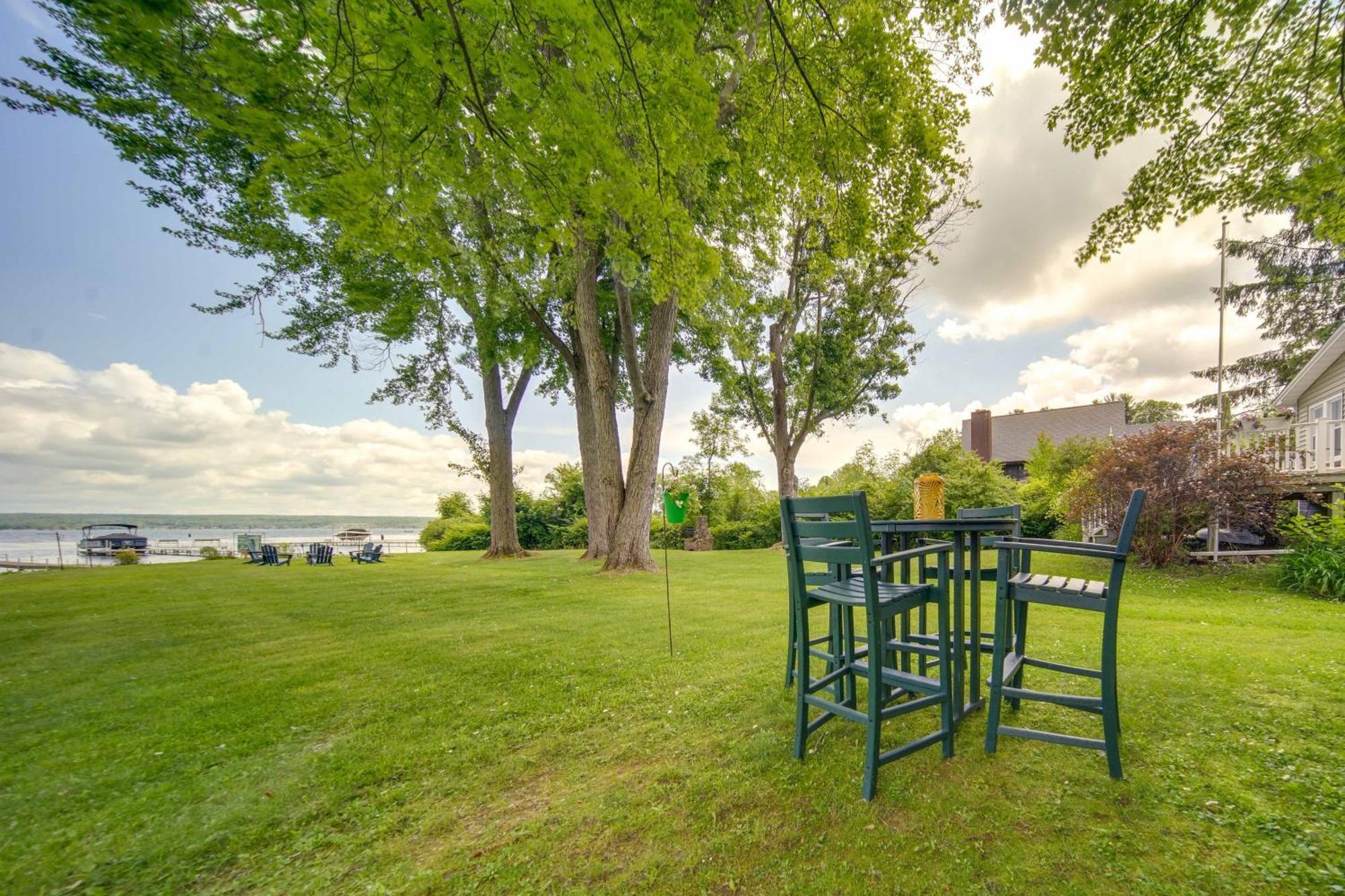 Lakefront Mayville Cottage With Dock And Grill! Exterior foto
