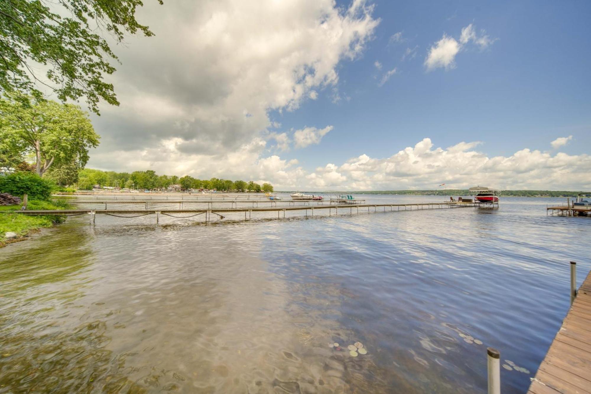 Lakefront Mayville Cottage With Dock And Grill! Exterior foto