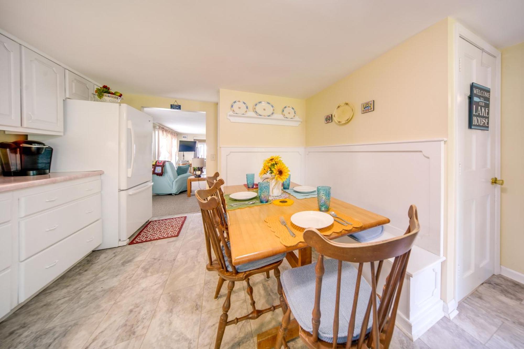 Lakefront Mayville Cottage With Dock And Grill! Exterior foto