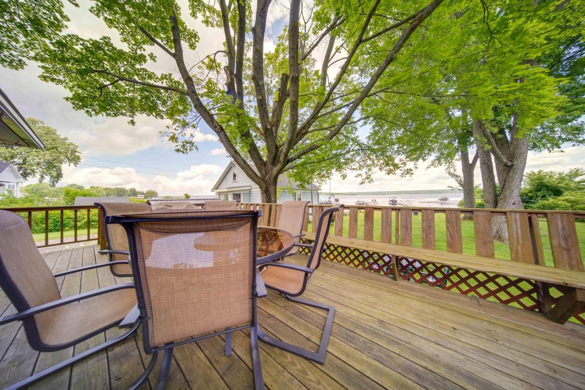 Lakefront Mayville Cottage With Dock And Grill! Exterior foto